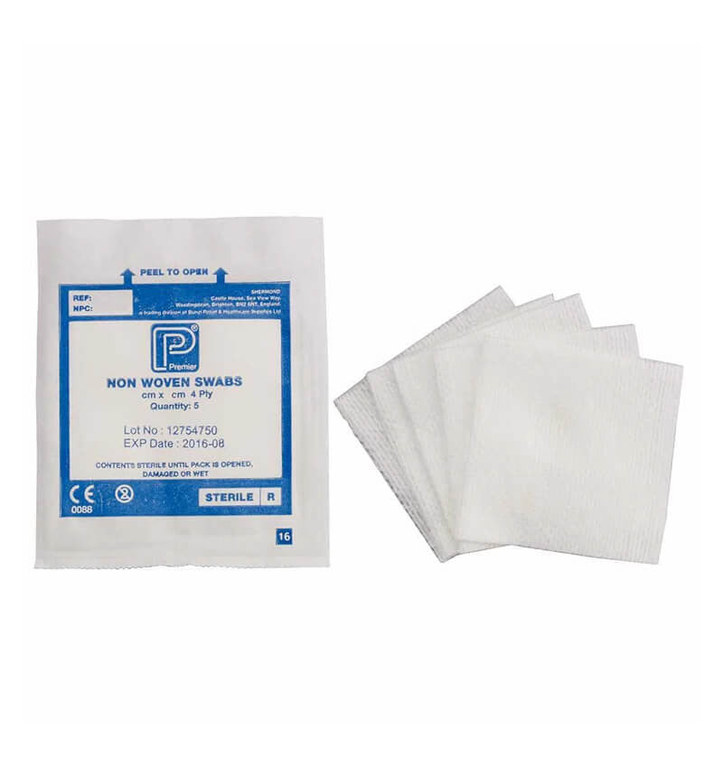 Premier Healthcare Absorbent Cotton Gauze Swab Non Sterile packet