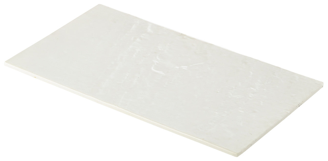 White Slate Melamine Platter GN 1/3 32.5x17.5cm
