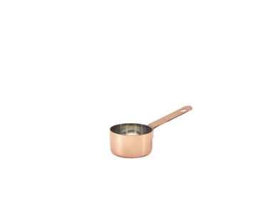 Mini Copper Saucepan 5 x 2.8cm 6 Pack