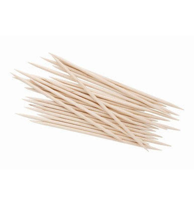 80mm Compostable Wooden Cocktail Sticks 1000 Pack