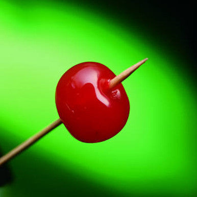 Compostable Wooden Cocktail Sticks With Cherry