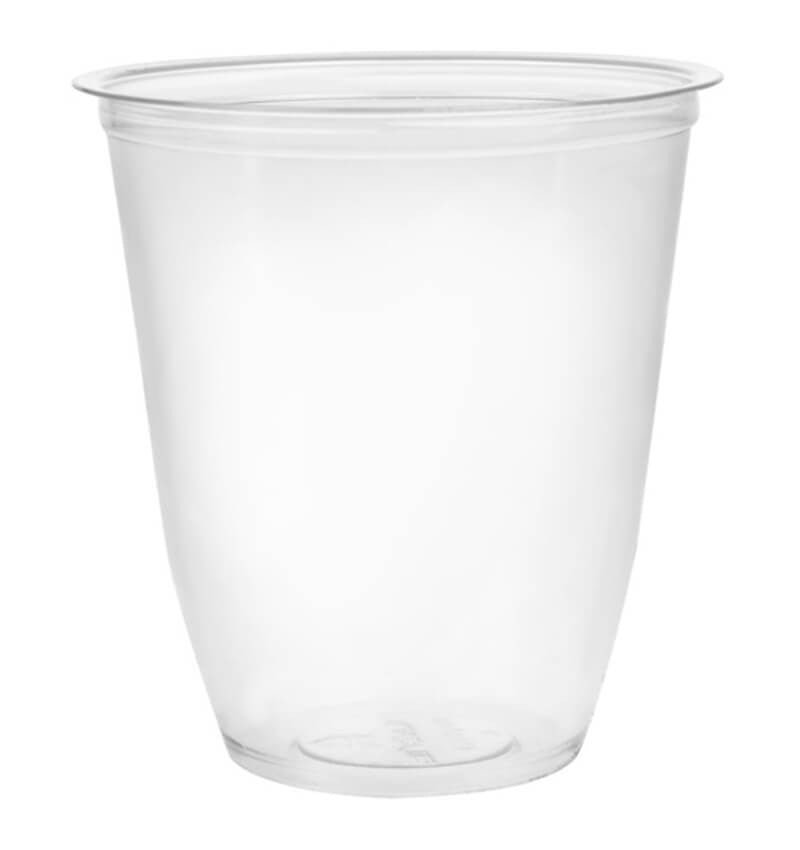 Recyclable PET Dessert Pot 200ml 76 x 81mm Front