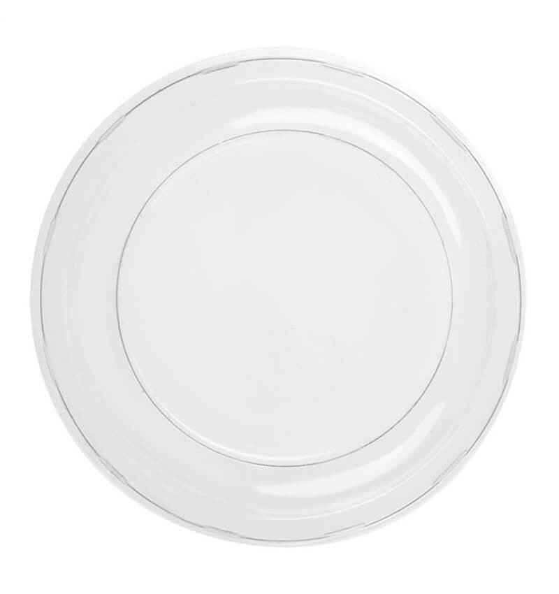 50 Pack Recyclable Narrow Lid for Dessert Pots Front