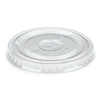 Flat Lid For 16oz Cleat Rpet Tumbler Straw Slot 20 x 50 Pack