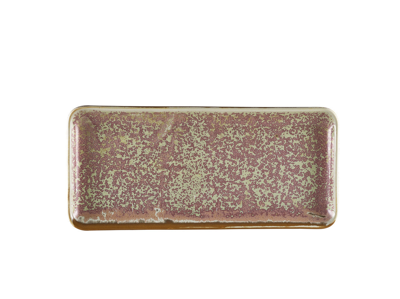 Terra Porcelain Rose Narrow Rectangular Platter 31 x 14cm 6 Pack Group Image