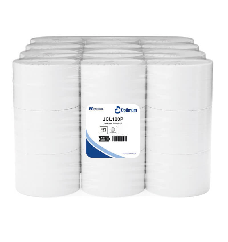 Two Coreless Toilet Roll 2 ply 88m pack