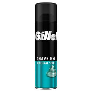Gilette Sensitive Shave Gel 200ml 6 Pack