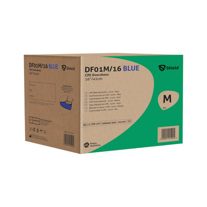 Overshoe 16 Inch Blue Case