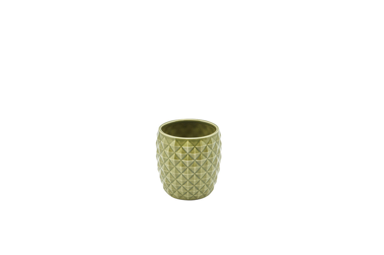Genware Green Pineapple Tiki Mug 40cl/14oz 4 Pack