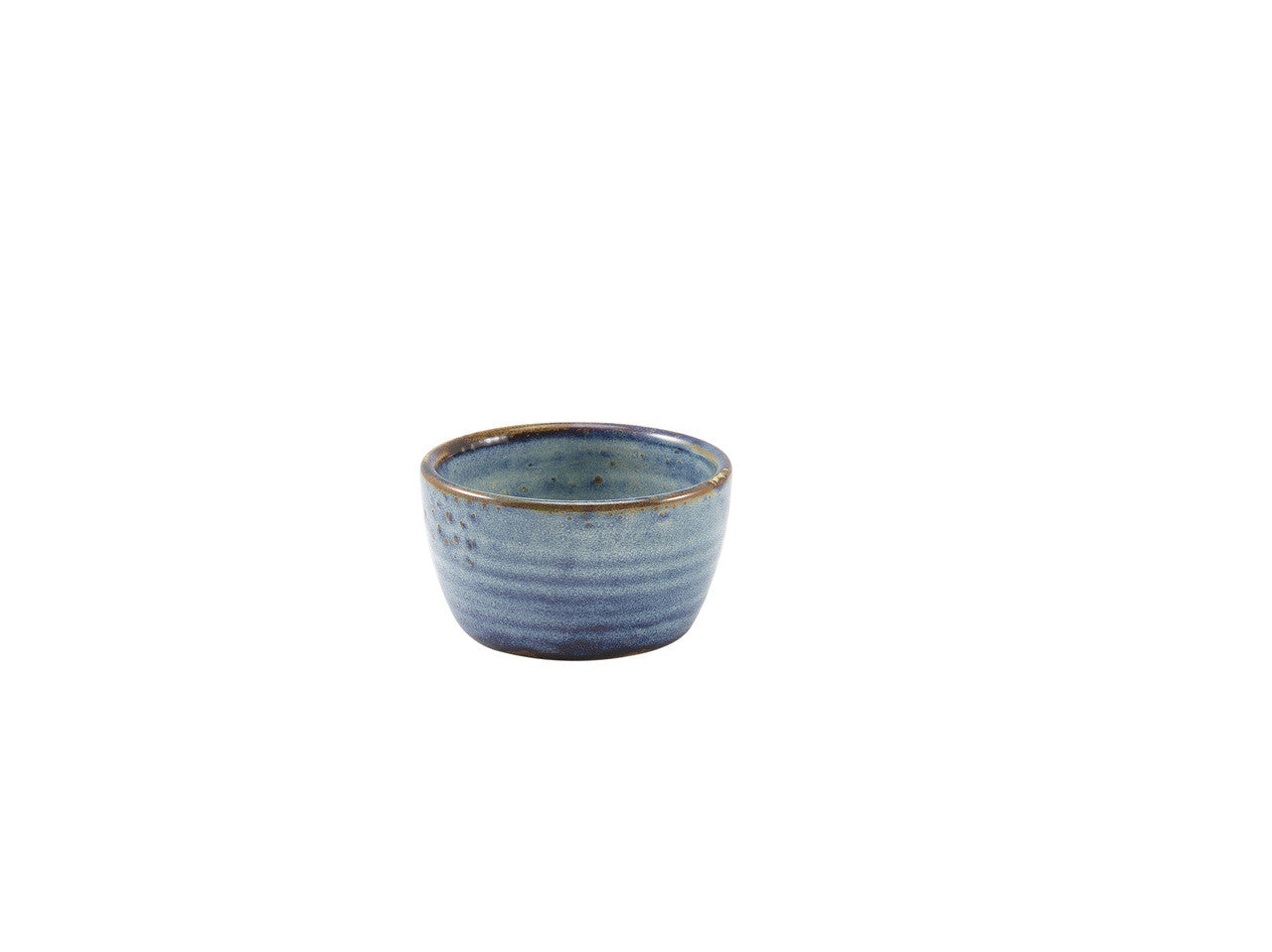 Terra Porcelain Aqua Blue Ramekin 13cl/4.5oz 12 Pack Group Image