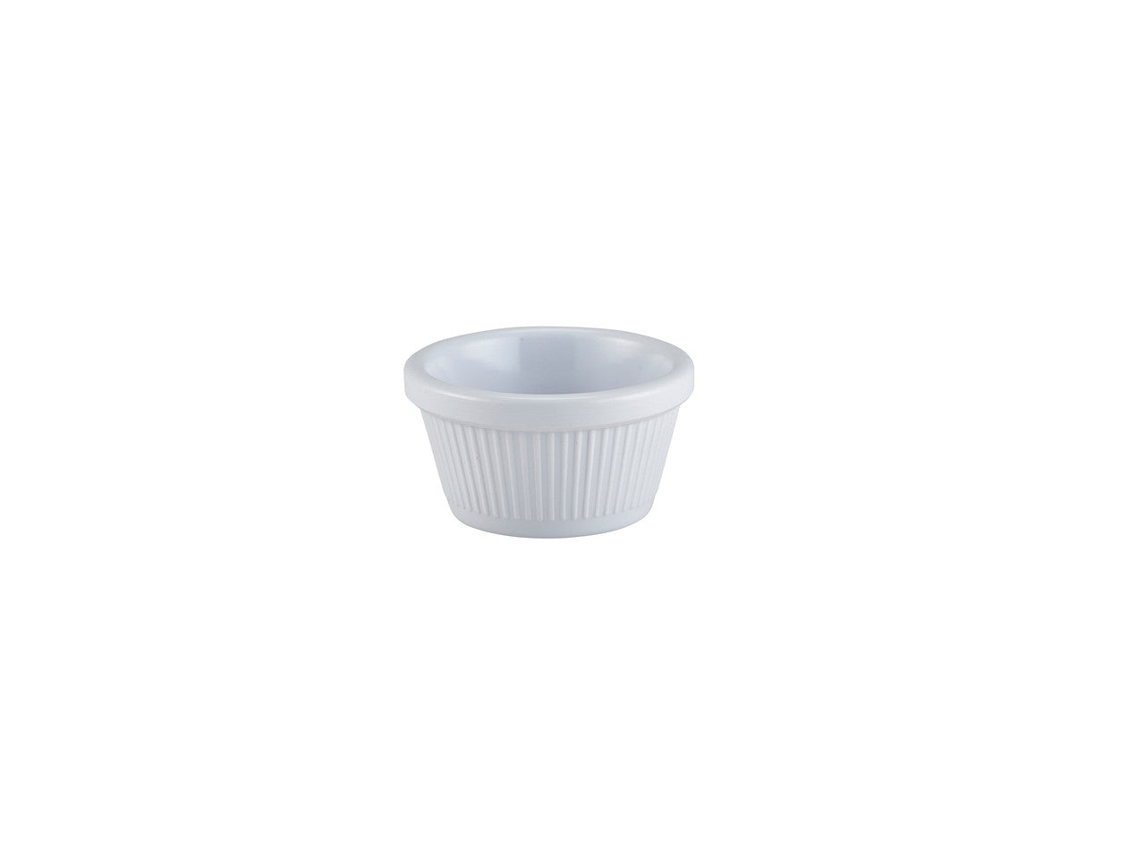 Ramekin 2oz Fluted White 24 Pack