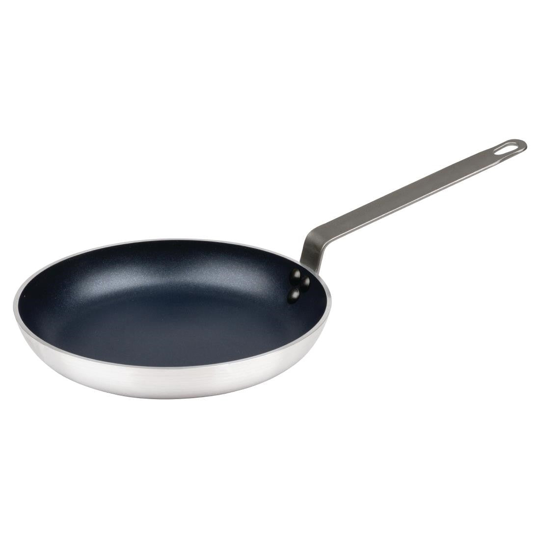 Vogue Non Stick Teflon Aluminium Frying Pan 400mm full shot.