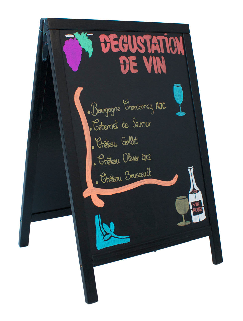 Duplo A-Board 55X85cm Black