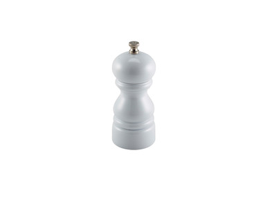 Genware Salt Or Pepper Grinder White 12.7cm