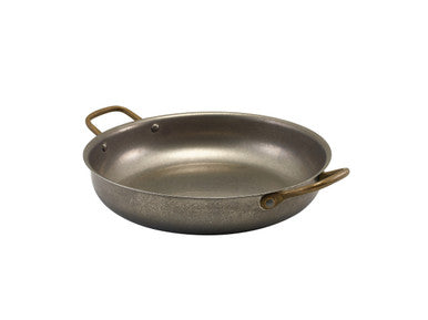 GenWare Vintage Steel Round Dish 24.5 x 5cm 3 Pack