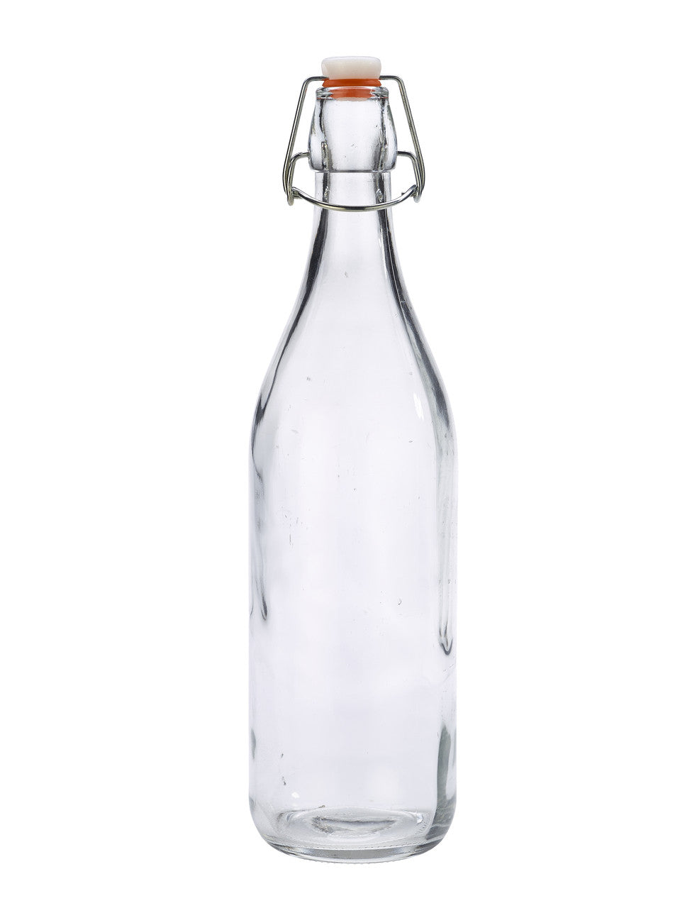Genware Glass Swing Bottle 1L / 35oz 6 Pack