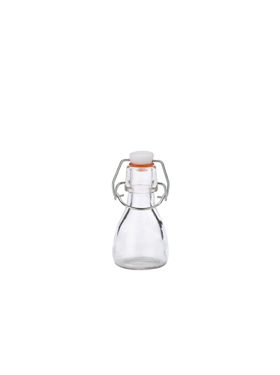 Genware Glass Swing Bottle 7.5cl / 2.6oz 24 Pack