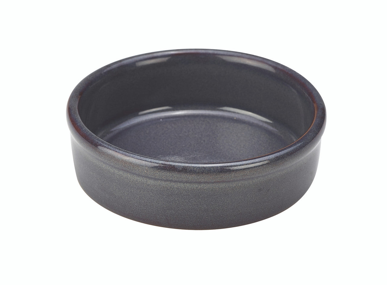 Terra Stoneware Rustic Blue Tapas Dish 10cm 6 Pack