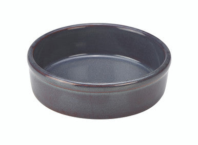 Terra Stoneware Rustic Blue Tapas Dish 13cm 12 Pack