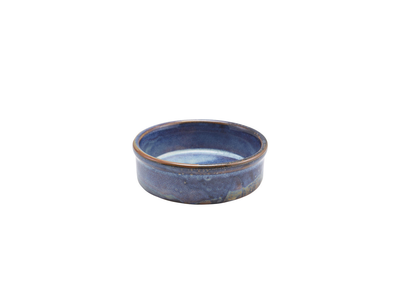 Terra Porcelain Aqua Blue Tapas Dish 10cm 12 Pack