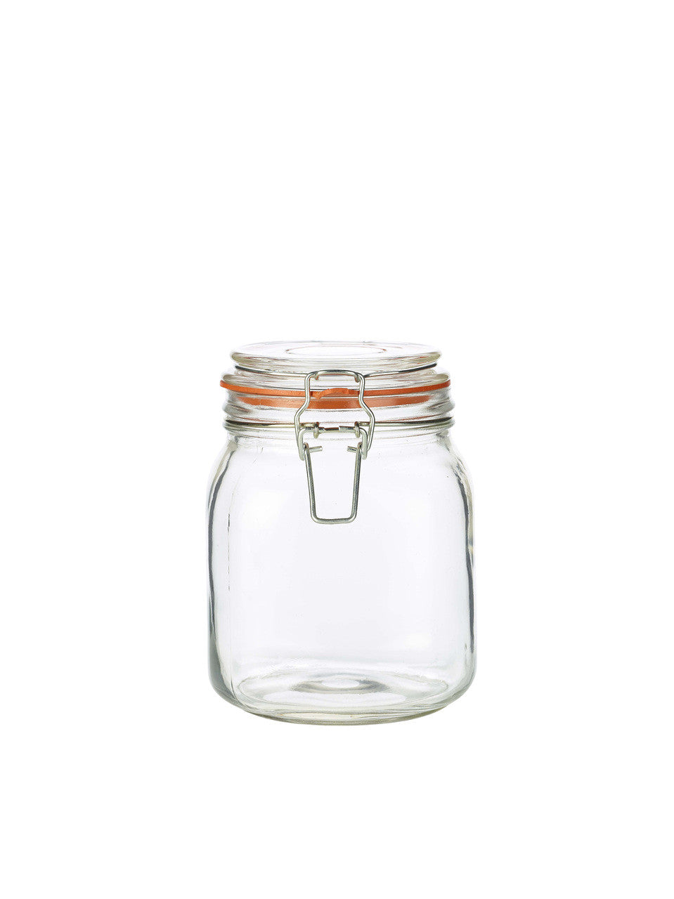Genware Glass Terrine Jar 1L 6 Pack
