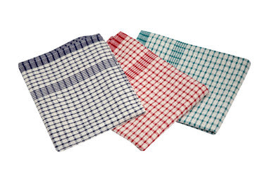 Cotton Check Towel 46X69cm 10Pcs Mix Colours