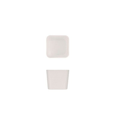 White Tokyo Melamine Small Bento Box Insert 8.3 x 7cm 6 Pack