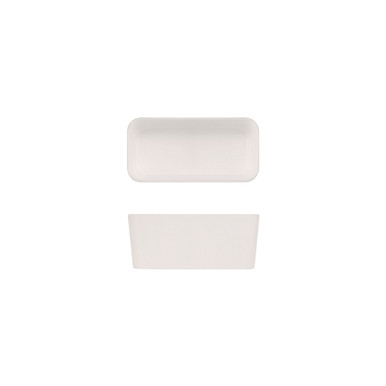 White Tokyo Melamine Middle Bento Box Insert 16.9 x 8.3 x 7cm 6 Pack