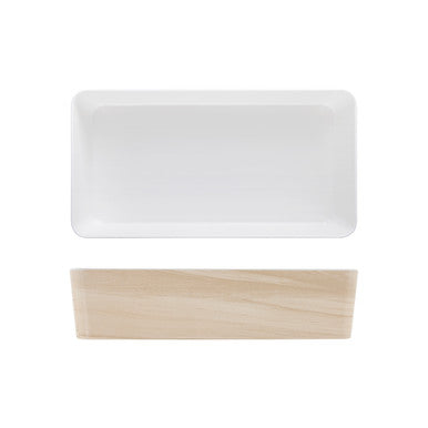 White Oak Tokyo Melamine Bento Outer Box 34.8 x 18 x 7.8cm 3 Pack