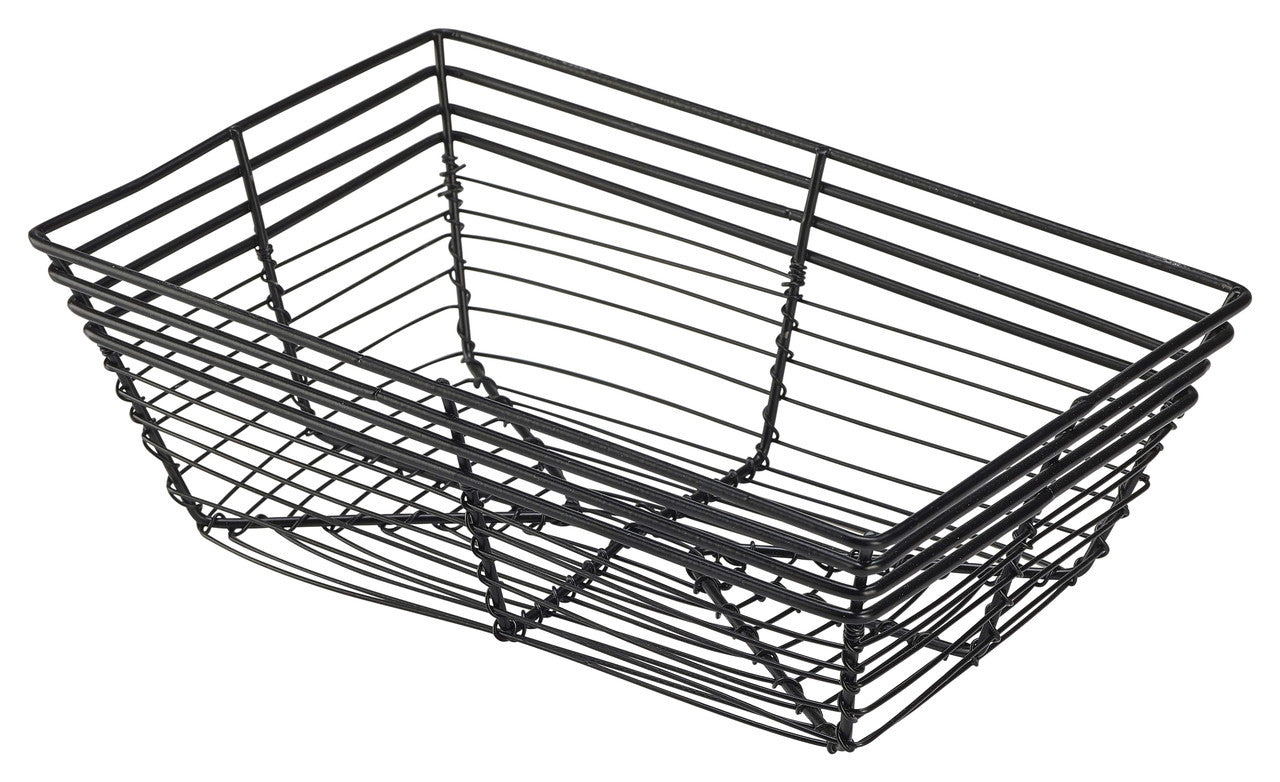 Wire Basket Rectangular 23 x 15 x 7.5cm 6 Pack