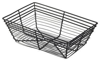 Wire Basket Rectangular 23 x 15 x 7.5cm 6 Pack