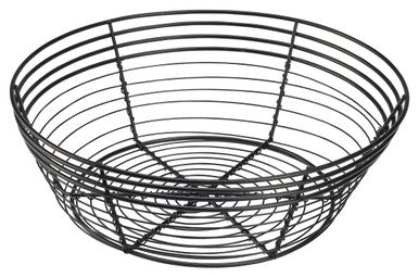 Wire Basket Round 25.5 x 8cm 6 Pack