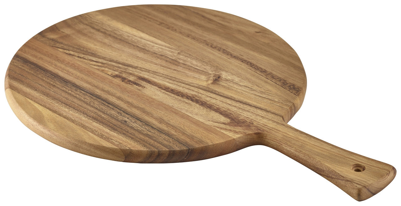 Acacia Wood Pizza Paddle 33cm Dia Group Image