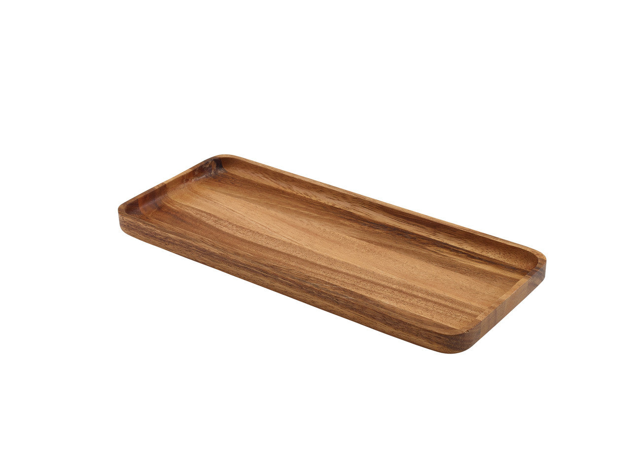 GenWare Acacia Wood Rectangular Serving Tray 30 x 13cm Group Image