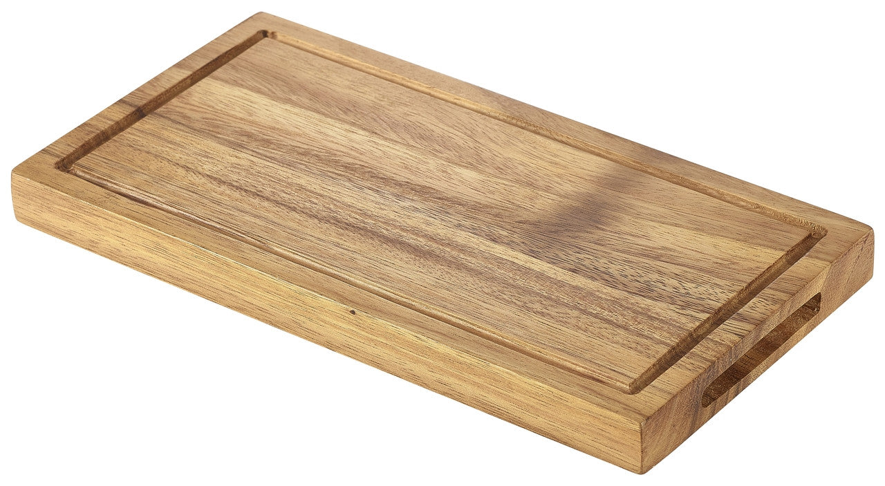 Acacia Wood Serving Board 25 x 13 x 2cm Group Image