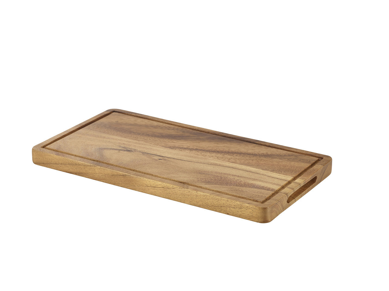 Genware Acacia Wood Serving Board GN 1/3 Group Image