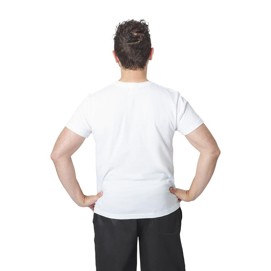 Unisex Chef T-Shirt White S A103-S