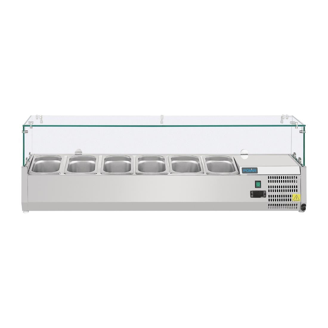 Polar G-Series Countertop Prep Fridge 6x 1/4GN AB090