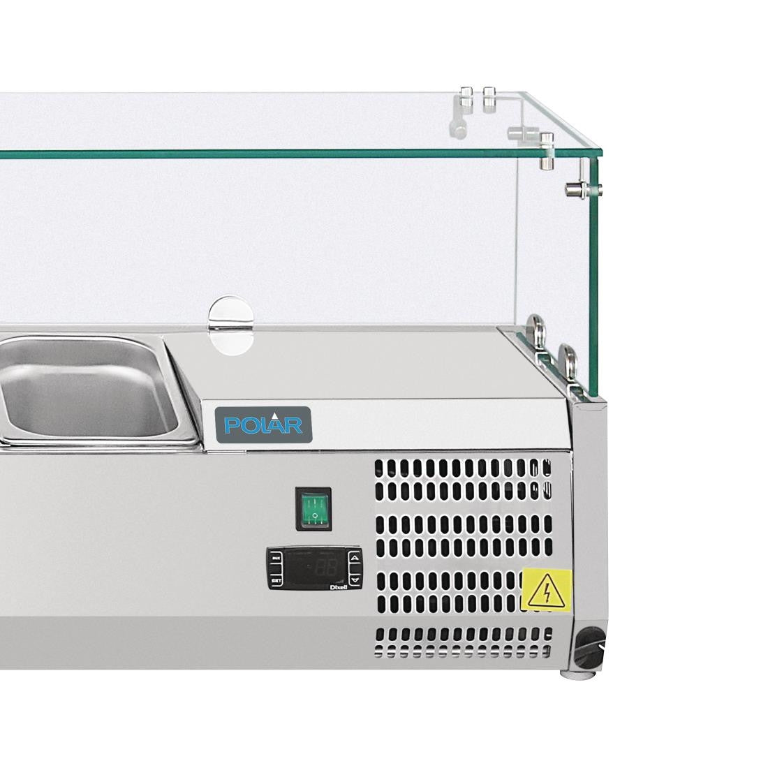 Polar G-Series Countertop Prep Fridge 6x 1/4GN AB090