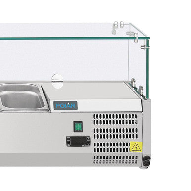 Polar G-Series Countertop Prep Fridge 6x 1/4GN AB090