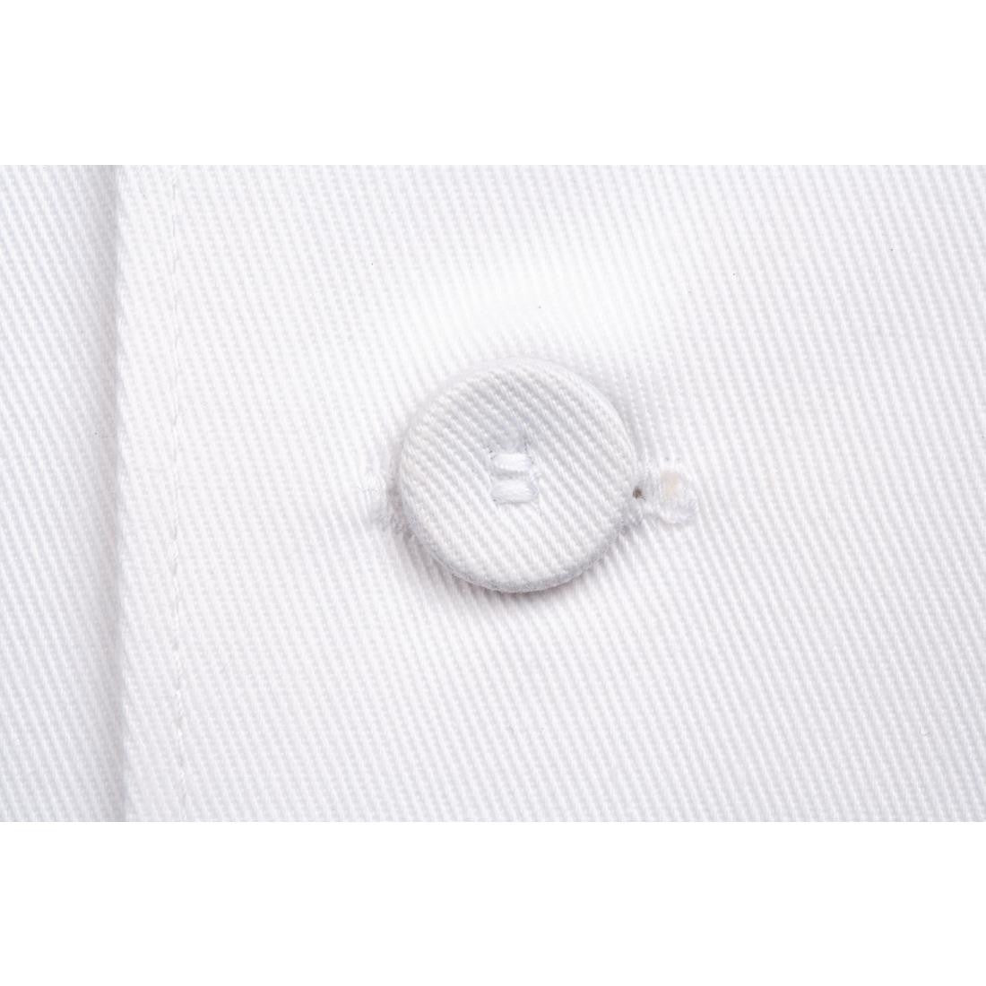 Chef Works Calgary Long Sleeve Cool Vent Unisex Chefs Jacket White 2XL B649-XXL