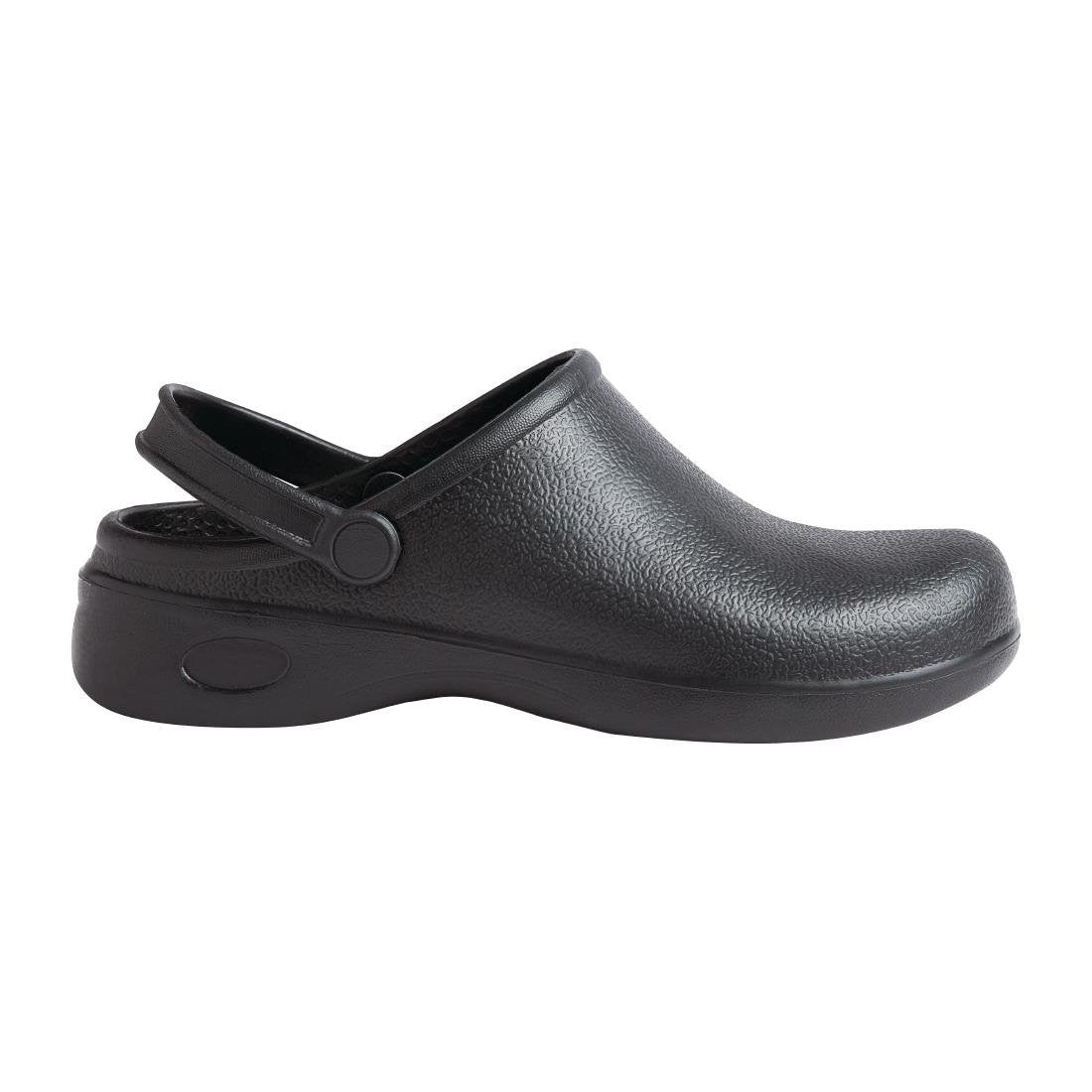 Nisbets Essentials Chefs Clog Black 4445 B979-4445