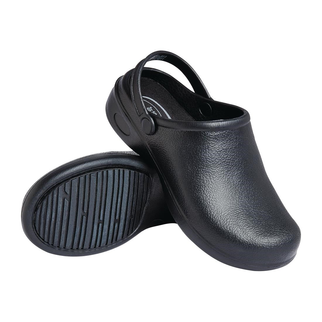 Nisbets Essentials Chefs Clog Black 4243 B979-4243