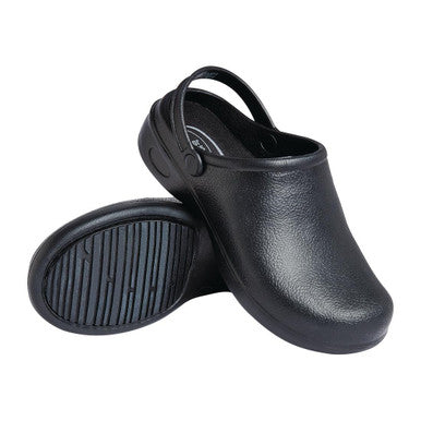 Nisbets Essentials Chefs Clog Black 4243 B979-4243