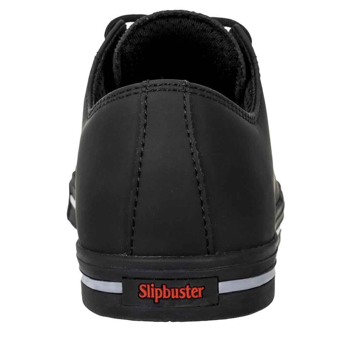 Slipbuster Recycled Microfibre Safety Trainers Matte Black 38 BA060-38