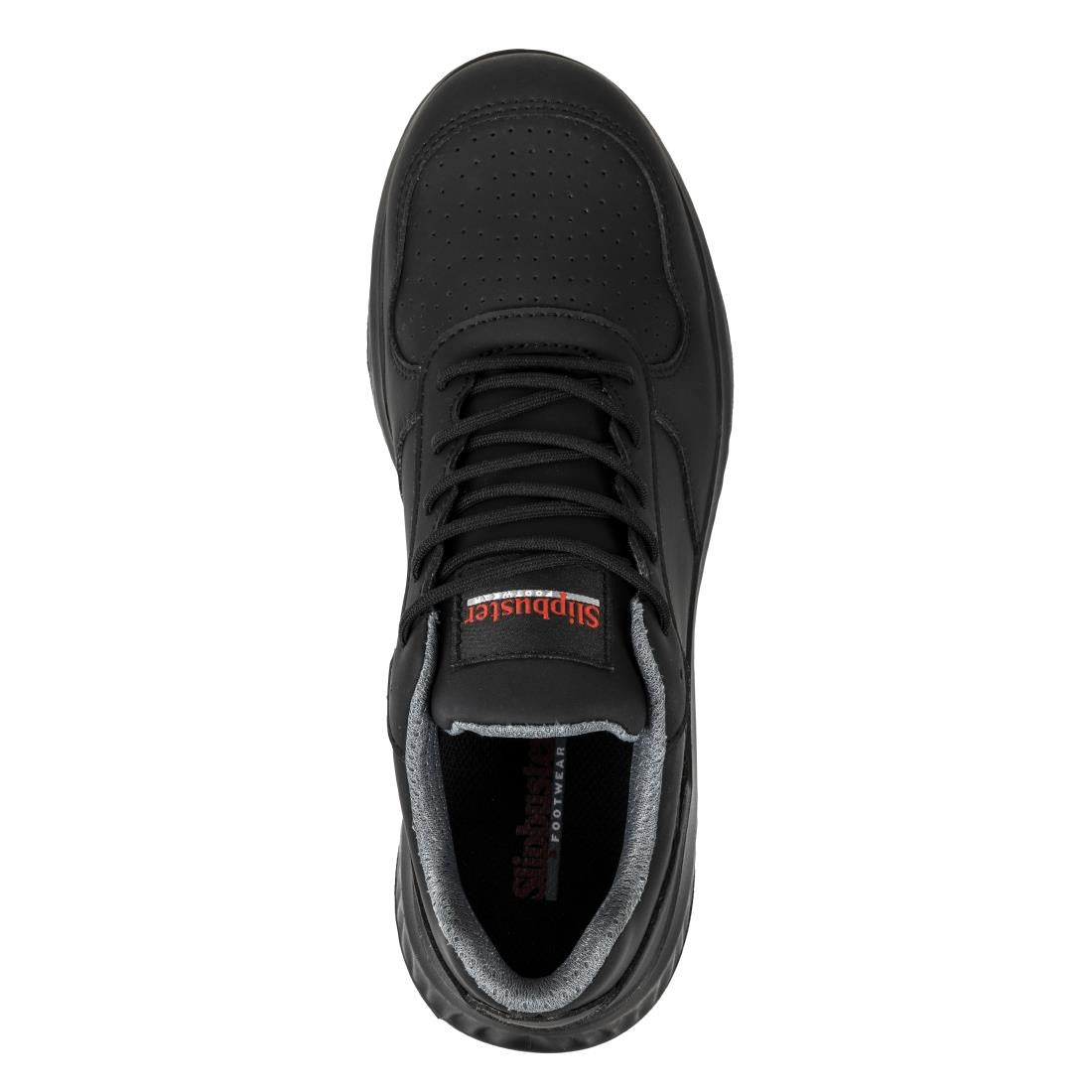 Slipbuster Recycled Microfibre Trainers Matte Black 42 BA063-42