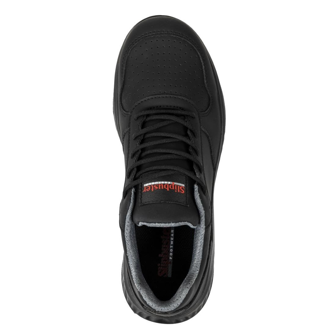 Slipbuster Recycled Microfibre Trainers Matte Black 46 BA063-46
