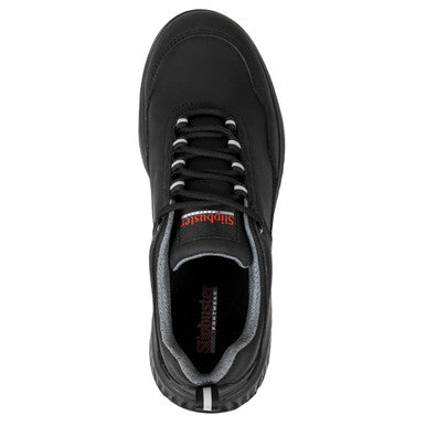 Slipbuster Recycled Microfibre Safety Trainer Matte Black 40 BA064-40