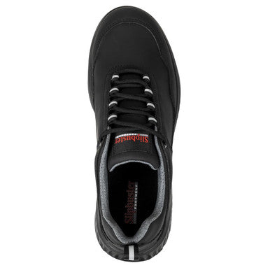 Slipbuster Recycled Microfibre Safety Trainer Matte Black 41 BA064-41