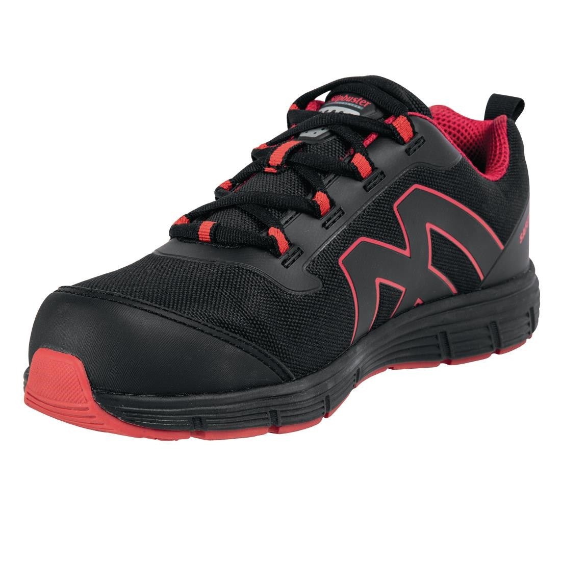Slipbuster Mesh Safety Trainers Black 45 BB421-45
